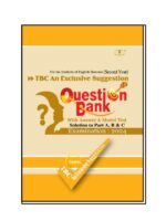 TBC An Exclusive Suggestion QuestionBank [Second Year]