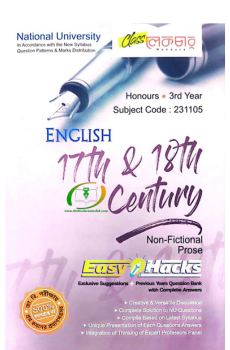 Lecture 17th & 18th Century Non-Fictional Prose Lecture 17th & 18th Century Non-Fictional Prose