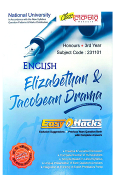 Lecture Elizabethan & Jacobean Drama (Honours 3rd Year) Lecture Elizabethan & Jacobean Drama (Honours 3rd Year)